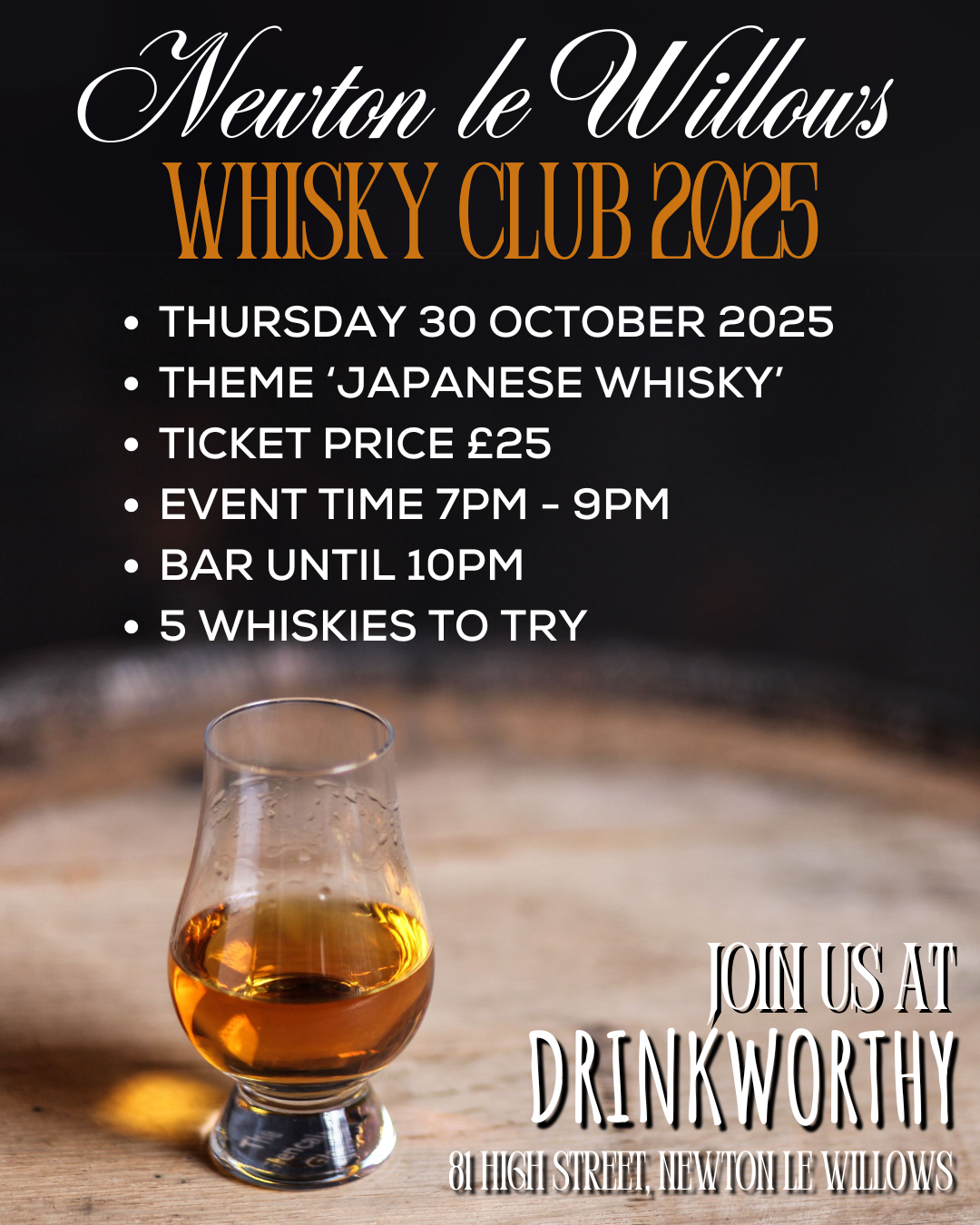 09. Whisky Club - 30 October - Japanese Whisky