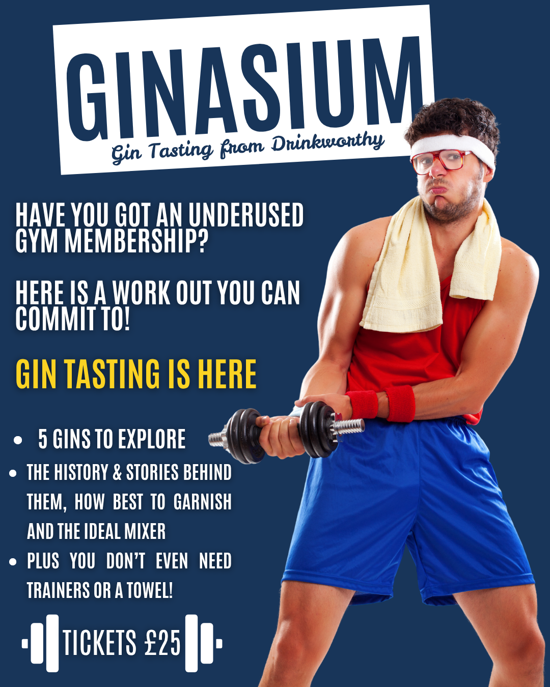 GINASIUM - Gin Tasting - Saturday 15 November