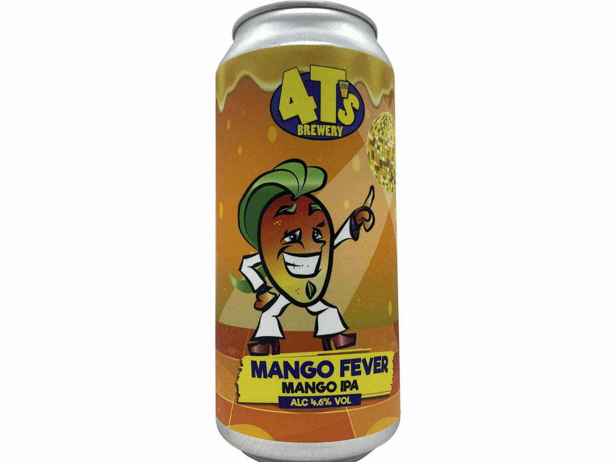 4Ts Mango Fever Mango IPA 400ml 4.6 Drinkworthy