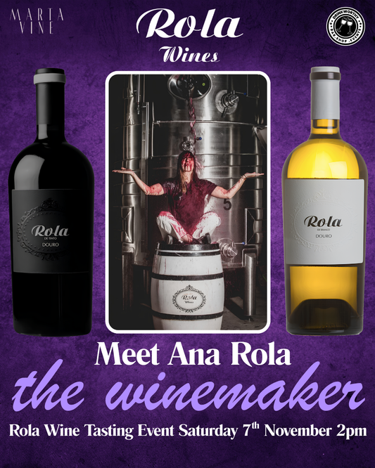 26b. Meet Ana Rola – The Winemaker Behind Rola Wines - SATURDAY 7 NOVEMBER 2026 - 2pm