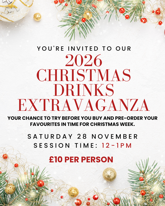 26e. Christmas Drinks Extravaganza 2026 - SATURDAY 28 NOVEMBER 2026 12 - 1pm