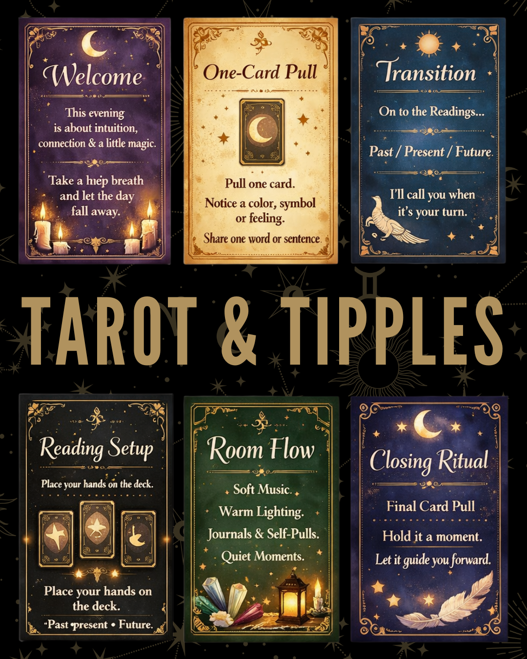 20.1  Tarot & Tipples 2 -  Thursday 6th August 2026