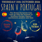 25c. Spain v Portugal Wine Tasting - THURSDAY 15 OCTOBER 2026 - 7pm