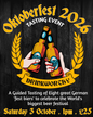 25a. Oktoberfest 2026 – Guided German Beer Tasting - SATURDAY 3 OCTOBER 2026 - 1PM