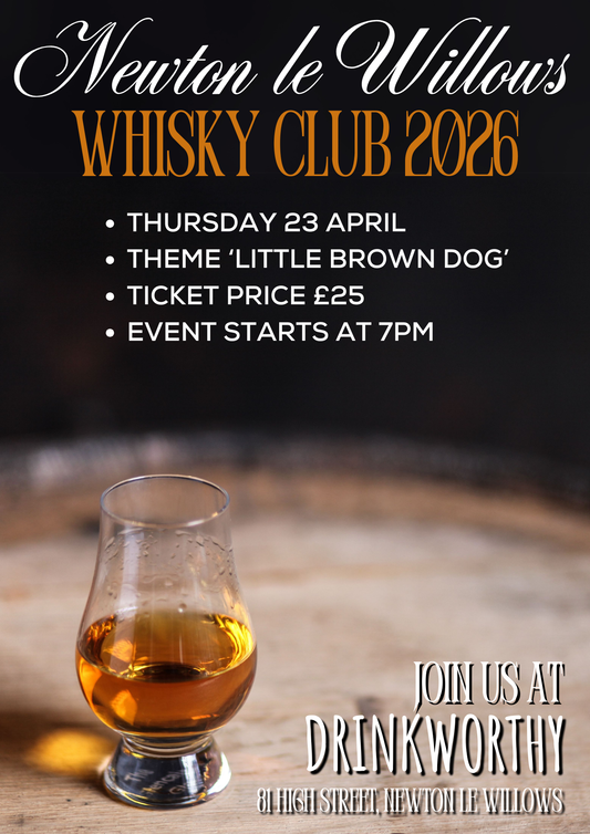 09. Newton-le-Willows Whisky Club – Thursday 28th April 2026 - “Little Brown Dog” (Copy)
