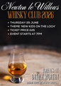 15. Newton-le-Willows Whisky Club – Thursday 25th June 2026 – “New Kids on The Loch”