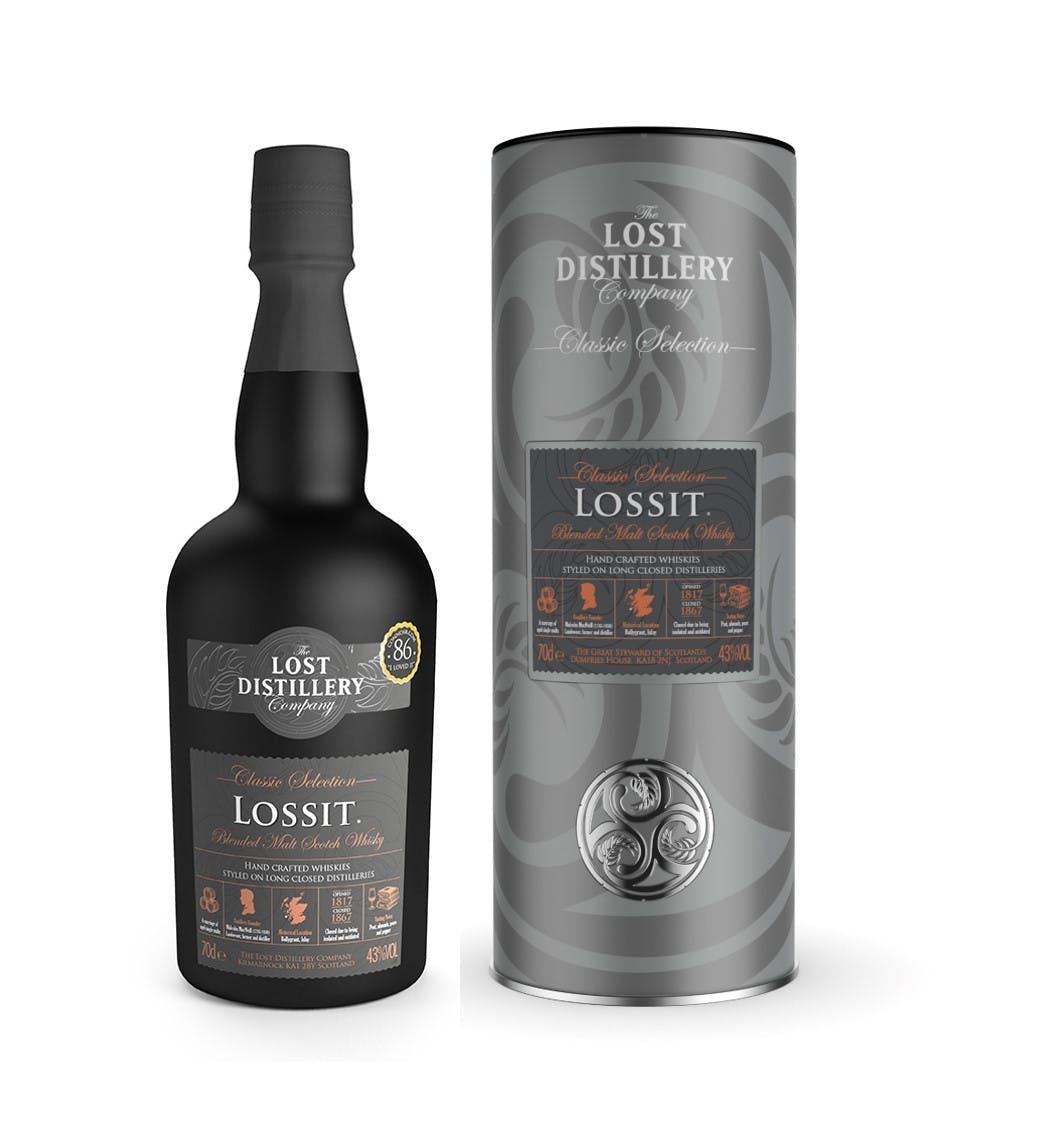 Lost Distillery Lossit Hand Crafted Blended Scotch 43% 70cl Gift Tin