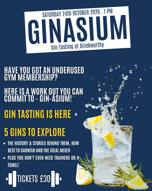 25d. GIN TASTING - SATURDAY 24 OCTOBER 2026 - 1pm