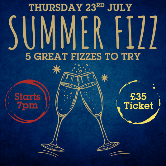 19. Summer Fizz Tasting Night | Thursday 23 July 7PM