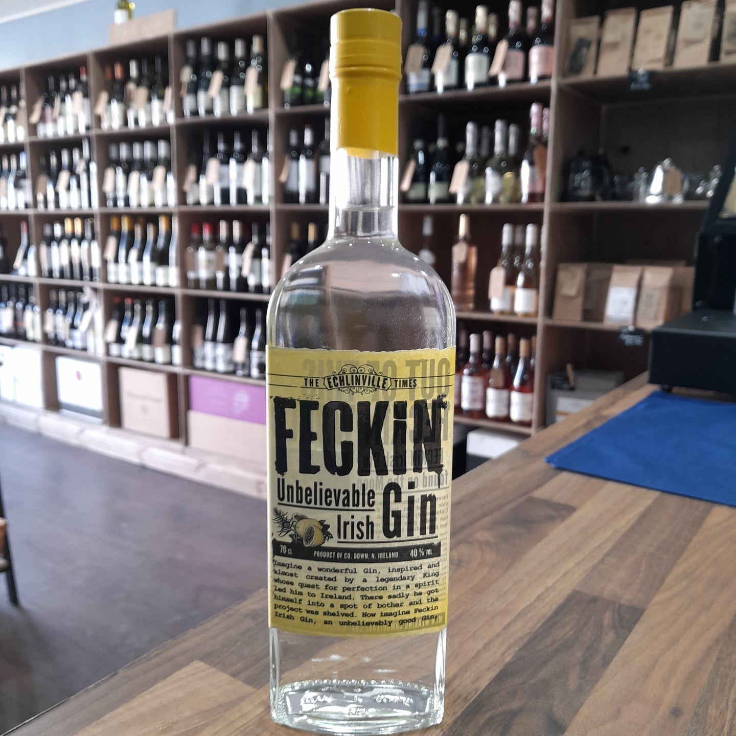 Feckin Irish Gin 70cl 40%
