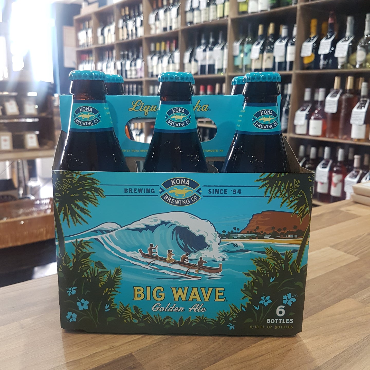 Kona Big Wave Golden Ale 6 x 35.5cl 4.4%