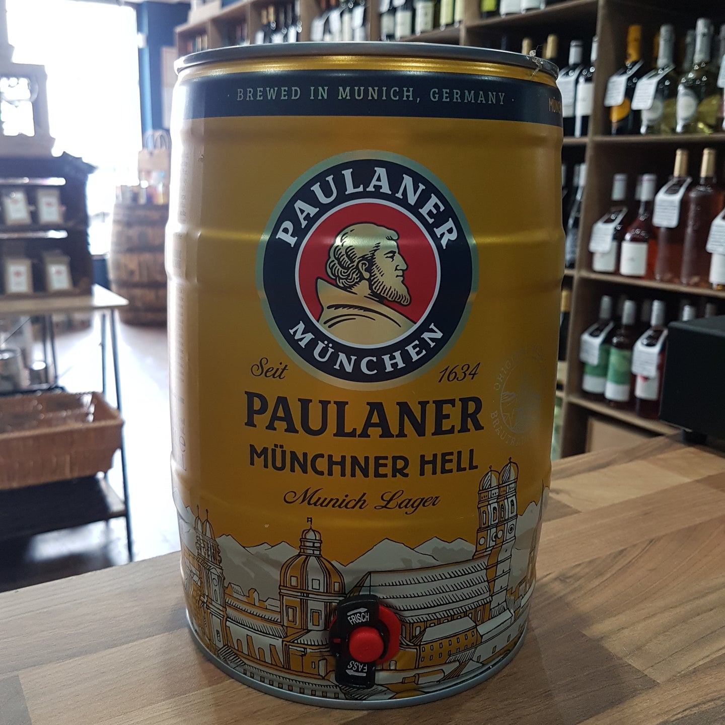 Paulaner Munchner Hell Lager 5ltr Keg 4.9%