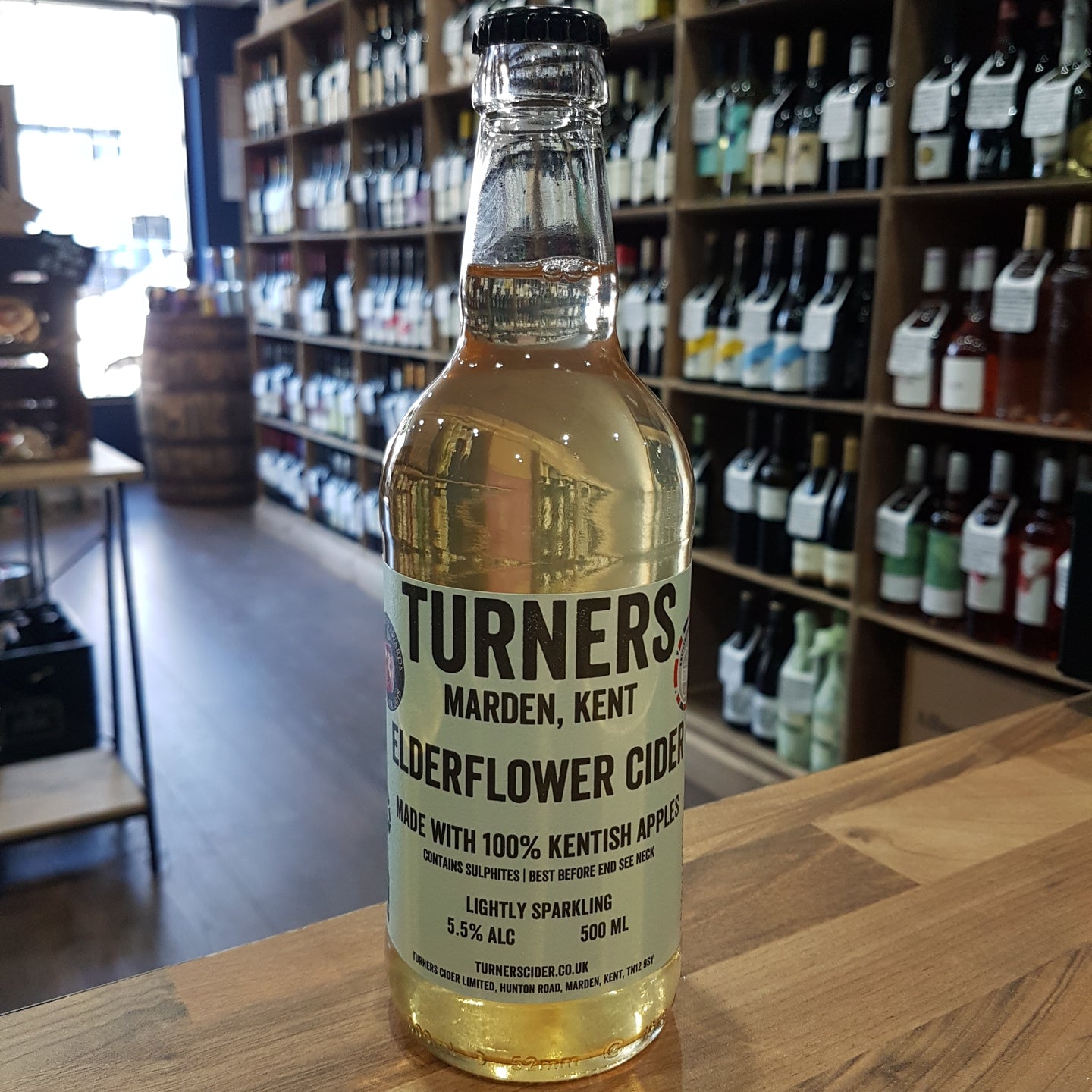Turners Elderflower Cider 5.5%