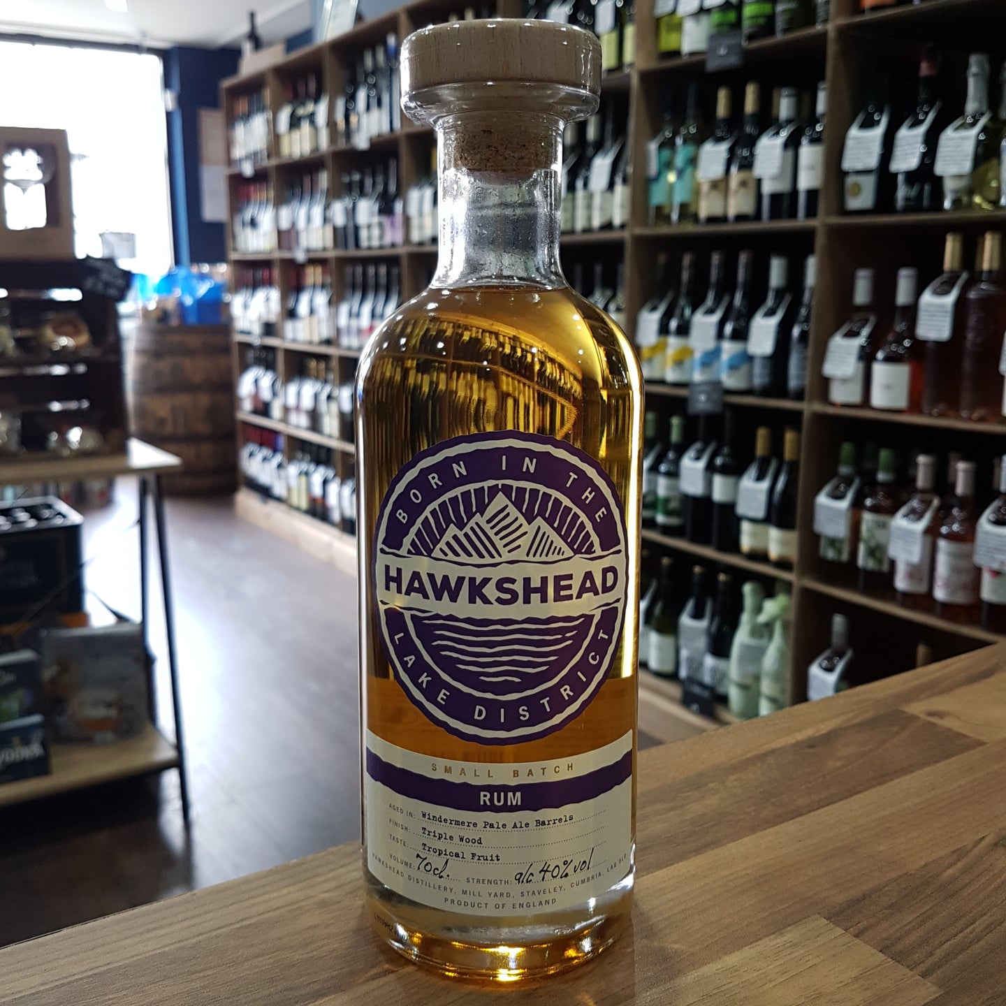 Hawkshead Lake District Small Batch Rum 70cl 40%