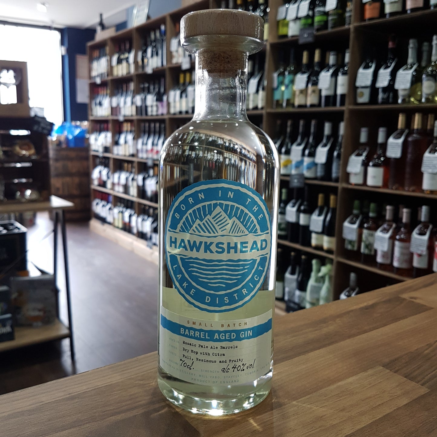 Hawkshead Lake District Barrel Aged Gin 70cl 40%