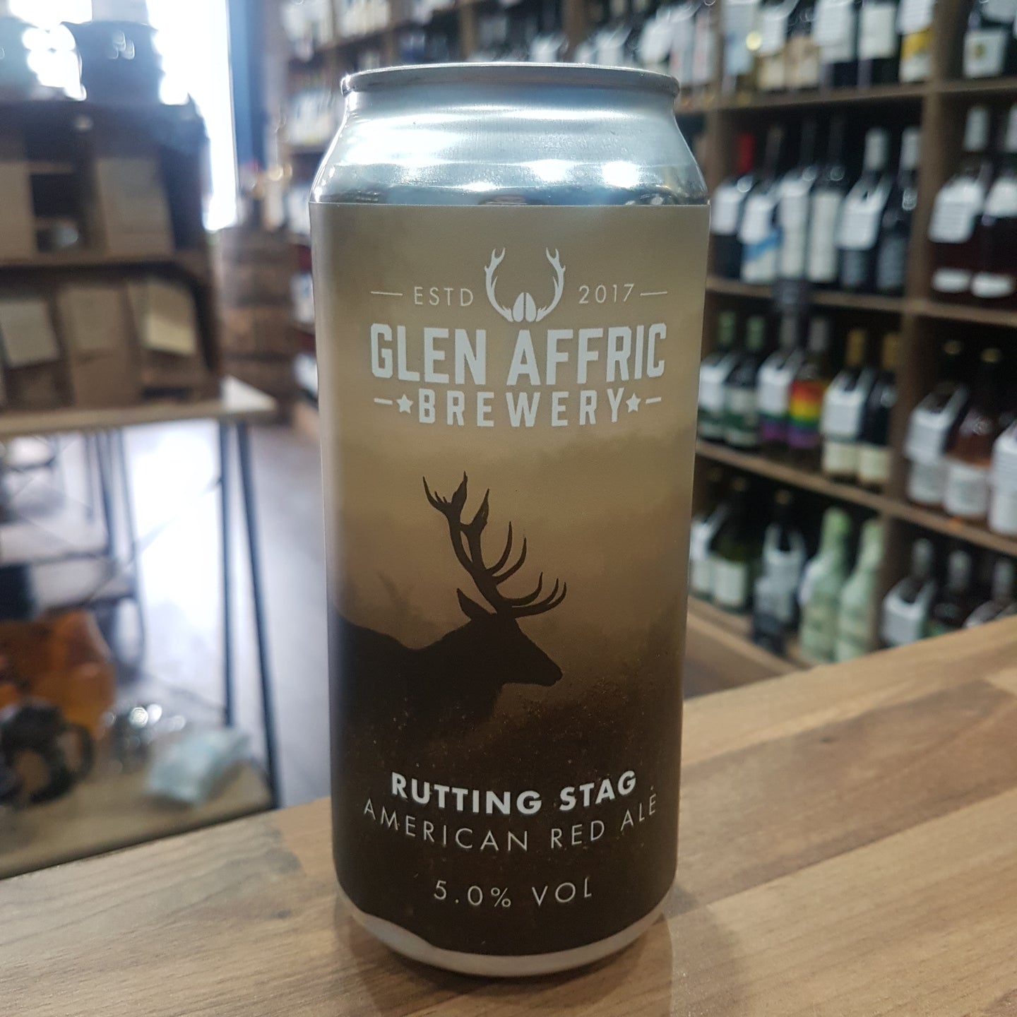 Glen Affric Rutting Stag American Red Ale 5%