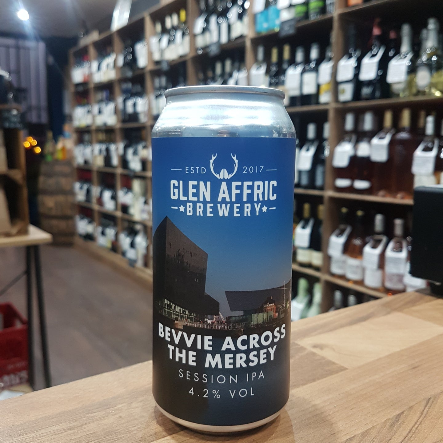 Glen Affric Bevvie Across The Mersey Session IPA 4.2%