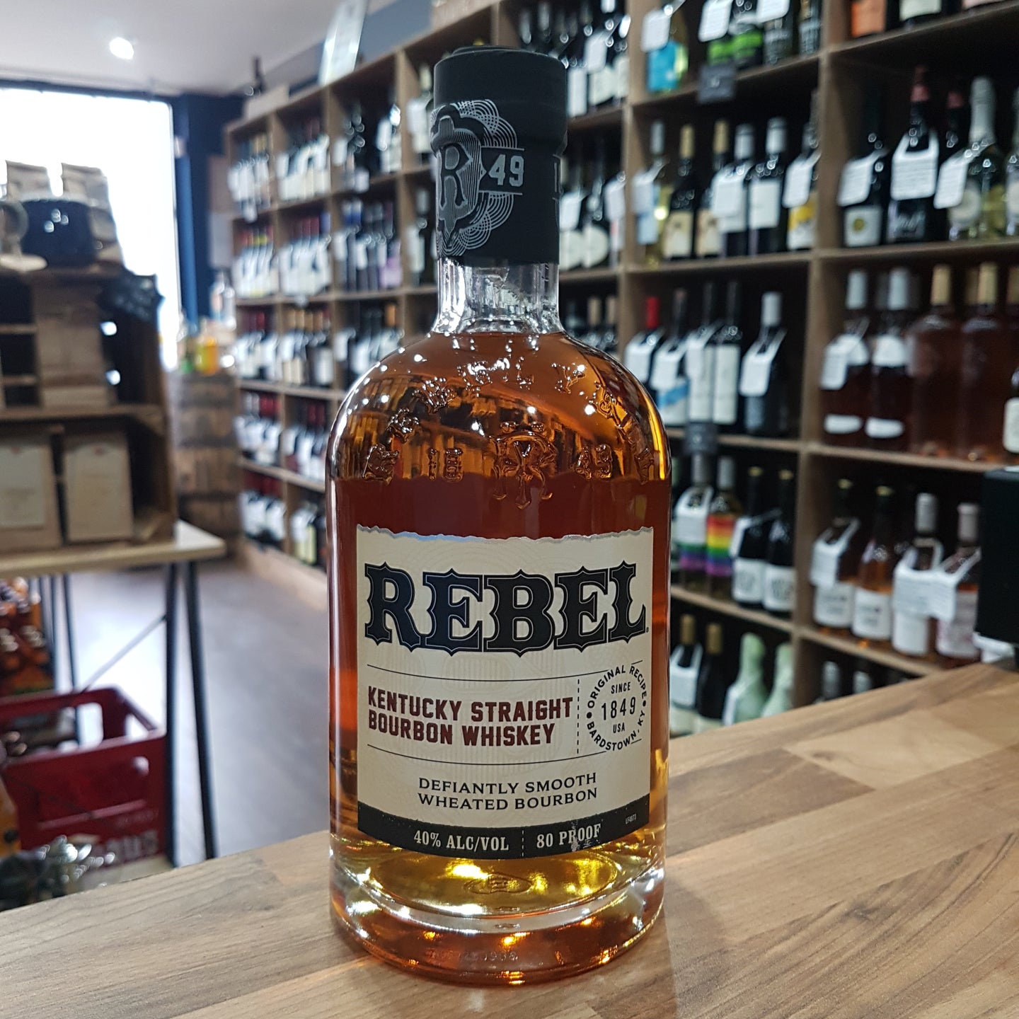 Rebel Kentucky Straight Bourbon Whiskey 70cl 40%