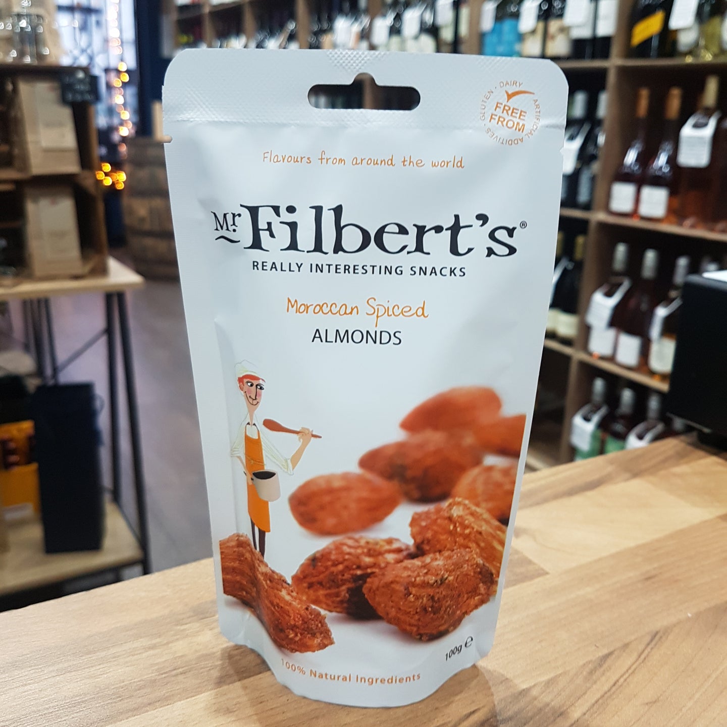 Mrs Filberts Moroccan Spiced Almonds 100g