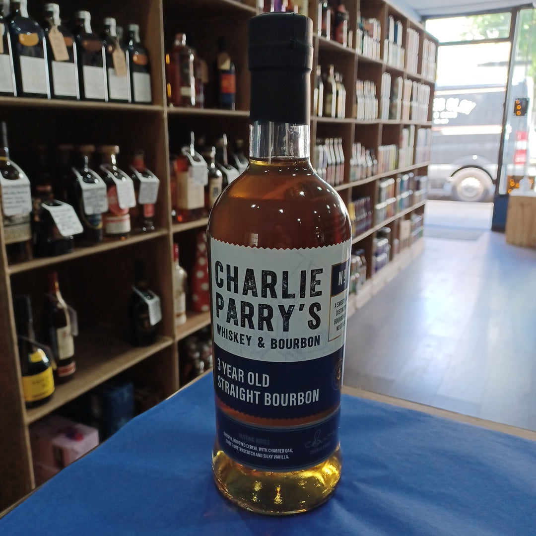 Charlie Parrys 3 Year Old Straight Bourbon 70cl 40%