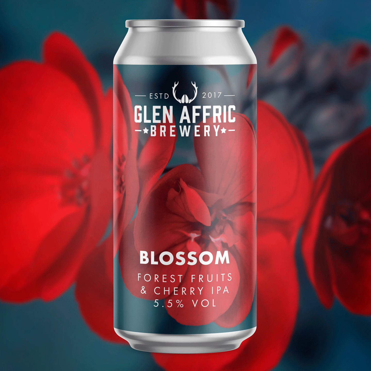 Glen Affric Blossom Forest Fruit & Cherry IPA 440ml 5.5%