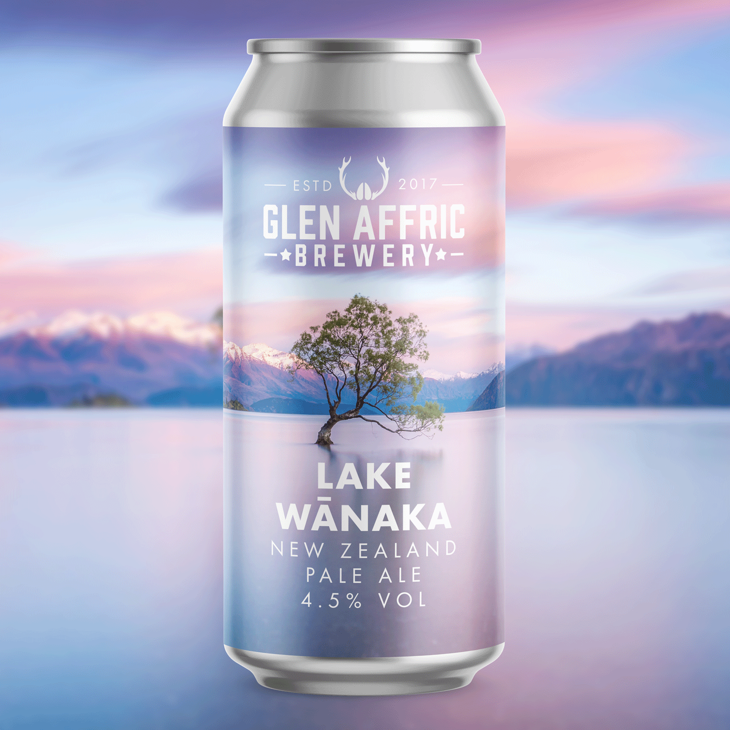 Glen Affric Lake Wanaka NZ Pale Ale440ml 5.5%